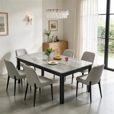 Glossy Sintered Stone Tabletop